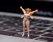 Load image into Gallery viewer, 1:64 Painted Figure Model Miniature Resin Diorama Toy Sand Beauty Pretty Girl A