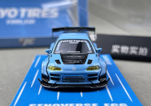 Load image into Gallery viewer, TPC 1:64 Blue Civic EG6 Widebody Sports Model Diecast Metal Car Box New Collection