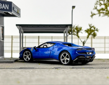 Load image into Gallery viewer, BBR 1:64 Blue 296 GTB Hard Top Racing Sports Model Diecast Metal Car New Collection
