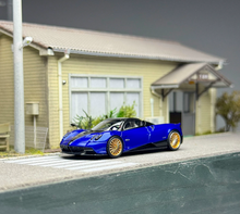 Load image into Gallery viewer, LCD 1:64 Blue Huayra Roadster Convertible Sports Model Diecast Metal Car New Collection