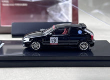 Load image into Gallery viewer, MH 1:64 JDM Black Civic EK9 R Hatchback Sports Model Diecast Metal Car New Collection