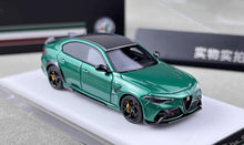 Load image into Gallery viewer, MH 1:64 Green Giulia GTA Racing Sports Model Diecast Resin Car New Collection