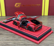 Load image into Gallery viewer, GLAMCRAFT 1:64 Red 812C Sports Open Model Diecast Metal Car New Collection