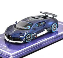 Load image into Gallery viewer, 404Error 1:64 Blue Divo Super Racing Sports Model Diecast Resin Car New