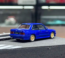 Load image into Gallery viewer, Mortal 1:64 Blue E30 M3 Coupe Sports Model Diecast Metal Car New Collection
