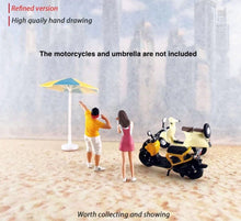 Load image into Gallery viewer, 1:64 Painted Figure Mini Model Miniature Resin Diorama Dancer Trendy Man Yellow