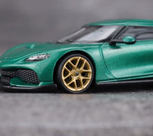 Load image into Gallery viewer, Tarmac 1:64 Green Gemera Sports Model Diecast Metal Car New Collection
