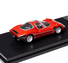 Load image into Gallery viewer, TPC 1:64 Red Tipo33 Stradale Sports Model Diecast Metal Car New Collection
