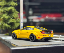 Load image into Gallery viewer, Minigt 1:64 Yellow LBWK Mustang Muscle Sports Model Diecast Metal Car New Collection