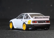Load image into Gallery viewer, Inno 1:64 White AE86 Trueno Rocket Bunny Pandem Model Diecast Metal Car New