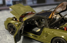 Load image into Gallery viewer, Topart 1:64 HEC Green NSX R NA1 Sports Open Model Diecast Metal Car New Collection