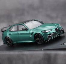 Load image into Gallery viewer, MG 1:64 Green Romea GTAm Sedan Sports Model Diecast Metal Car New Collection