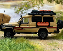 Load image into Gallery viewer, Autobots 1:64 Decal Yellow Land Cruiser J70 LC78 ORV Model Diecast Metal Car