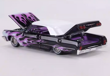 Load image into Gallery viewer, FW 1:64 Purple IMPALA Convertible Muscle Sports Model Diecast Metal Car New Collection
