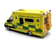 Load image into Gallery viewer, 1:76 Yellow Benz NCE Ambulance London Van Model Diecast Metal Car New Collection