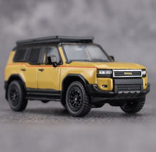 Load image into Gallery viewer, GCD 1:64 Gold Land Cruiser LC250 ORV SUV Sports Model Diecast Metal Car New Collection