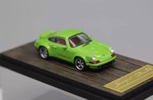 Load image into Gallery viewer, HKM 1:64 Green Singer DLS 911 964 Racing Sports Model Diecast Metal Car New