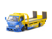 Load image into Gallery viewer, MT 1:64 Spoon Custom Tow Truck Flatbed Trailer Model Toy Diecast Metal Car BN