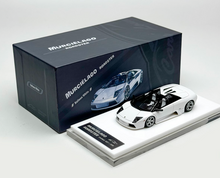 Load image into Gallery viewer, 1:64 CL White Murcielago Roadster Convertible Model Diecast Resin Car New Collection