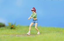 Load image into Gallery viewer, 1:64 Painted Figure Model Miniature Resin Diorama Sand Pet Walk Dog Puppy Toy