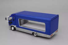 Load image into Gallery viewer, GCD 1:64 Blue Fuso FK Fighter Outriggers Raised Truck Model Diecast Metal Car