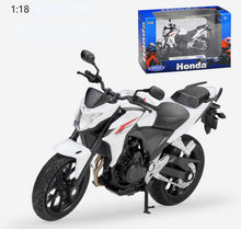 Load image into Gallery viewer, WELLY 1:18 2014 CB500F Racing Sports Model Diecast Metal Motorcycle