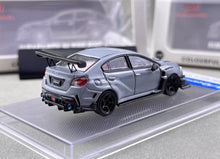 Load image into Gallery viewer, CM 1:64 Gray Impreza WRX S4 Varis Widebody Sports Model Diecast Metal Car New Collection