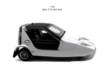 Load image into Gallery viewer, 1:76 White Bond Bug Three Wheeled Sports Vintage Model Diecast Metal Car New Collection