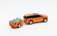 Load image into Gallery viewer, Shadow 1:64 Orange Escalade Cut Body Trailer Sport Model Diecast Metal Car New Collection