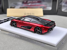 Load image into Gallery viewer, TPC 1:64 Red Carbon Top Regera Super Racing Sports Model Diecast Metal Car New Collection