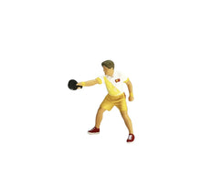 Load image into Gallery viewer, 1:64 Painted Figure Mini Model Miniature Resin Diorama Pingpong Table tennis Set