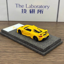 Load image into Gallery viewer, 1:64 Laboratory Yellow Gemballa Mirage GT Sports Model Diecast Resin Car New Collection