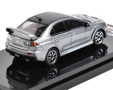 Load image into Gallery viewer, Hobby Japan 1:64 Grey JDM Lancer EVO X 10 Sports Model Diecast Metal Car New Collection