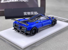 Load image into Gallery viewer, HKM 1:64 Blue Zonda 760 LH Super Racing Sports Model Diecast Metal Car New Collection