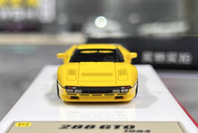 Load image into Gallery viewer, DMH 1:64 Yellow 1984 288 GTO Racing Sports Model Diecast Resin Car BN