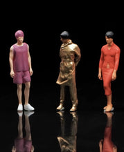 Load image into Gallery viewer, 1:64 Painted Figure Mini Model Miniature Resin Diorama Sand Trendy Man Boy Fancy