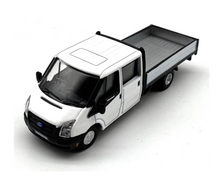 Load image into Gallery viewer, 1:76 White Transit Double Cab Delivery Truck Model Diecast Metal Car New