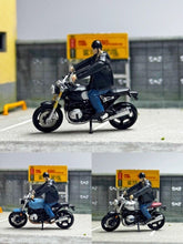 Load image into Gallery viewer, CM 1:64 R nineT Racing Sports Man Figure Model Diecast Metal Motorcycle Bike