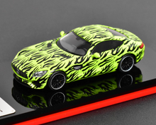 Load image into Gallery viewer, Scalemini 1:64 Yellow Fire GTS Racing Sports Model Diecast Resin Car New