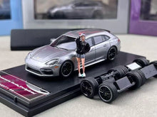 Load image into Gallery viewer, Liberty 1:64 Silver Panamera Turbo S Figure Sports Model Diecast Metal Car New Collection