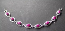 Load image into Gallery viewer, Nature Jade Beaded Bracelet Jewelry Blessing Lucky Fortune Gift For Her Purple d