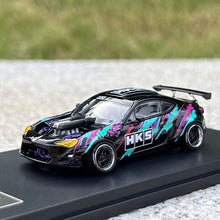 Load image into Gallery viewer, DCM 1:64 Black JDM GT45 86 GR HKS Racing Sports Model Diecast Metal Car BN