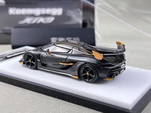 Load image into Gallery viewer, HKM 1:64 Black Carbon Jesko Attack Racing Sports Model Diecast Metal Car New Collection