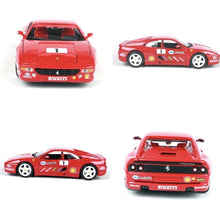 Load image into Gallery viewer, Bburago 1:24 Red F355 Challenge Racing Sports Model Toy Diecast Metal Car BN