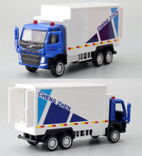 Load image into Gallery viewer, CCA 1:72 Volvo Container Delivery Truck Model Toy Diecast Metal Car BN