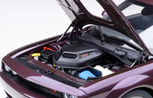 Load image into Gallery viewer, AUTOart 1:18 Purple Challenger R/T SCAT 2020 Sport Model Diecast Metal Car New