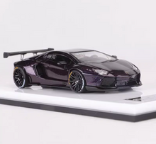 Load image into Gallery viewer, King 1:64 Purple Carbon Aventador LP700 LBWK Sport Model Diecast Metal Car New