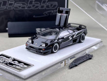 Load image into Gallery viewer, MT 1:64 Black Diablo SV Sports Model Diecast Metal Car New Collection