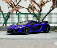 Load image into Gallery viewer, LCD 1:64 Purple P1 Super Racing Sports Coupe Model Diecast Metal Car New Collection