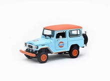 Load image into Gallery viewer, HF 1:64 Gulf Land Cruiser FJ40 SUV Sports Model Toy Diecast Metal Car BN
